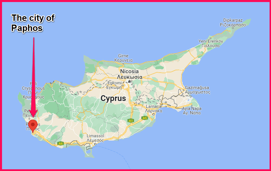 The city of Paphos