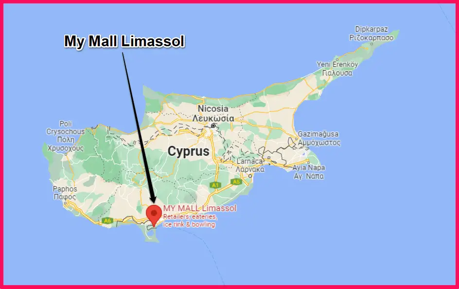 location of My Mall Limassol