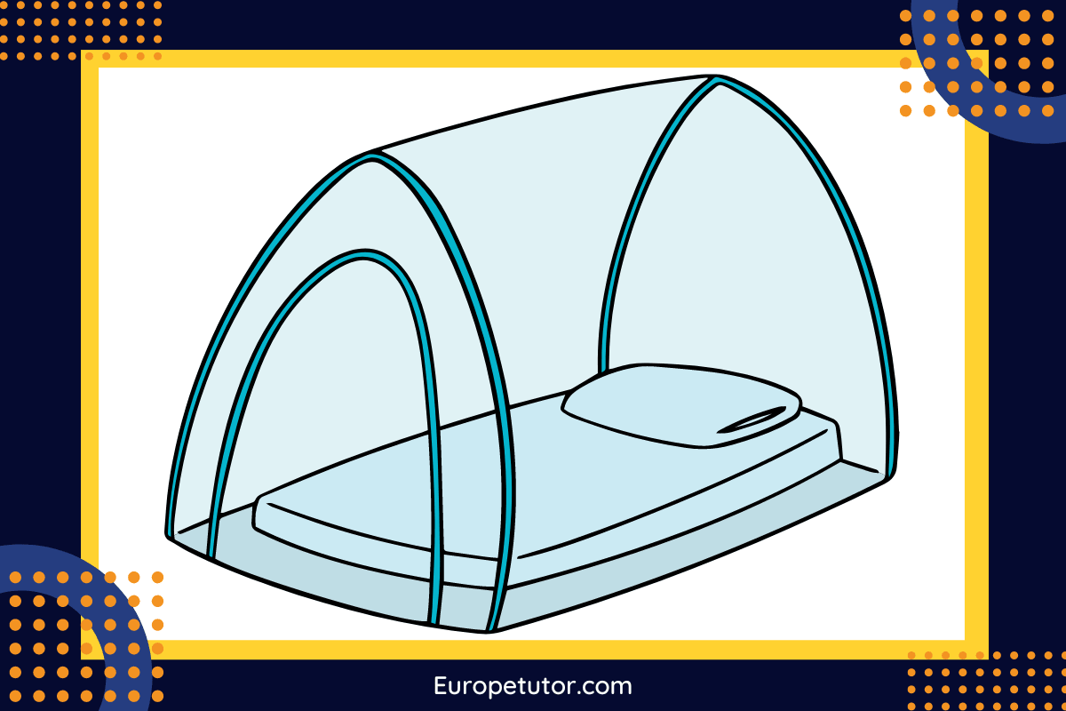 Develop a habit of sleeping inside a mosquito net