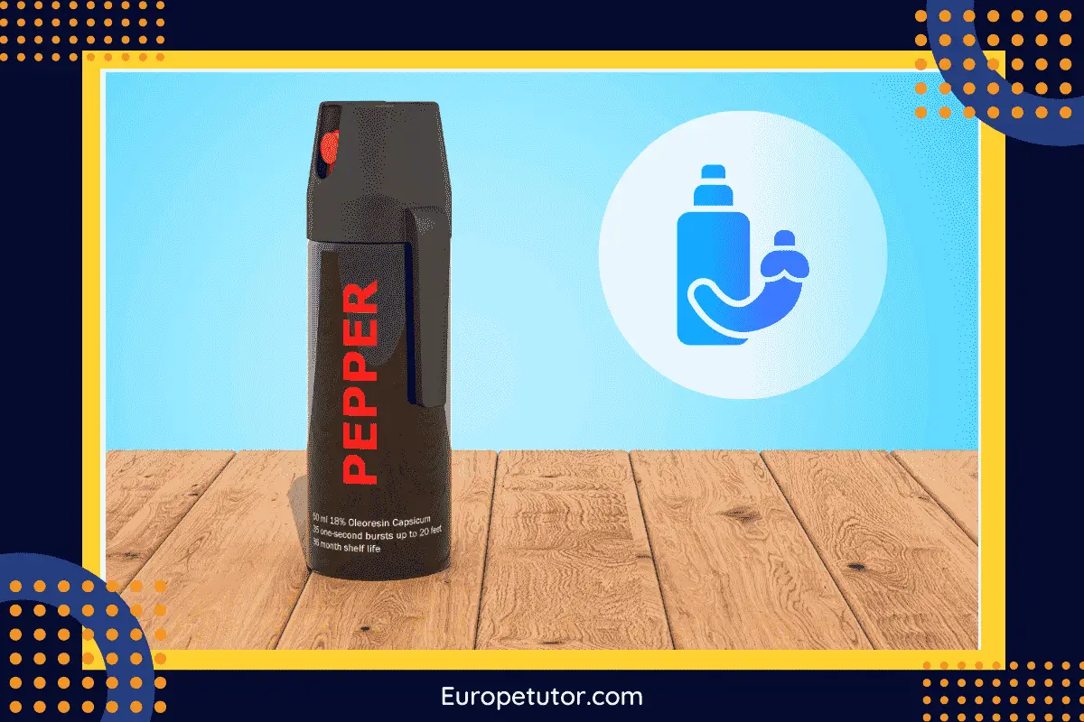 The effective types of pepper spray are allowed only for Police or Military use in Portugal