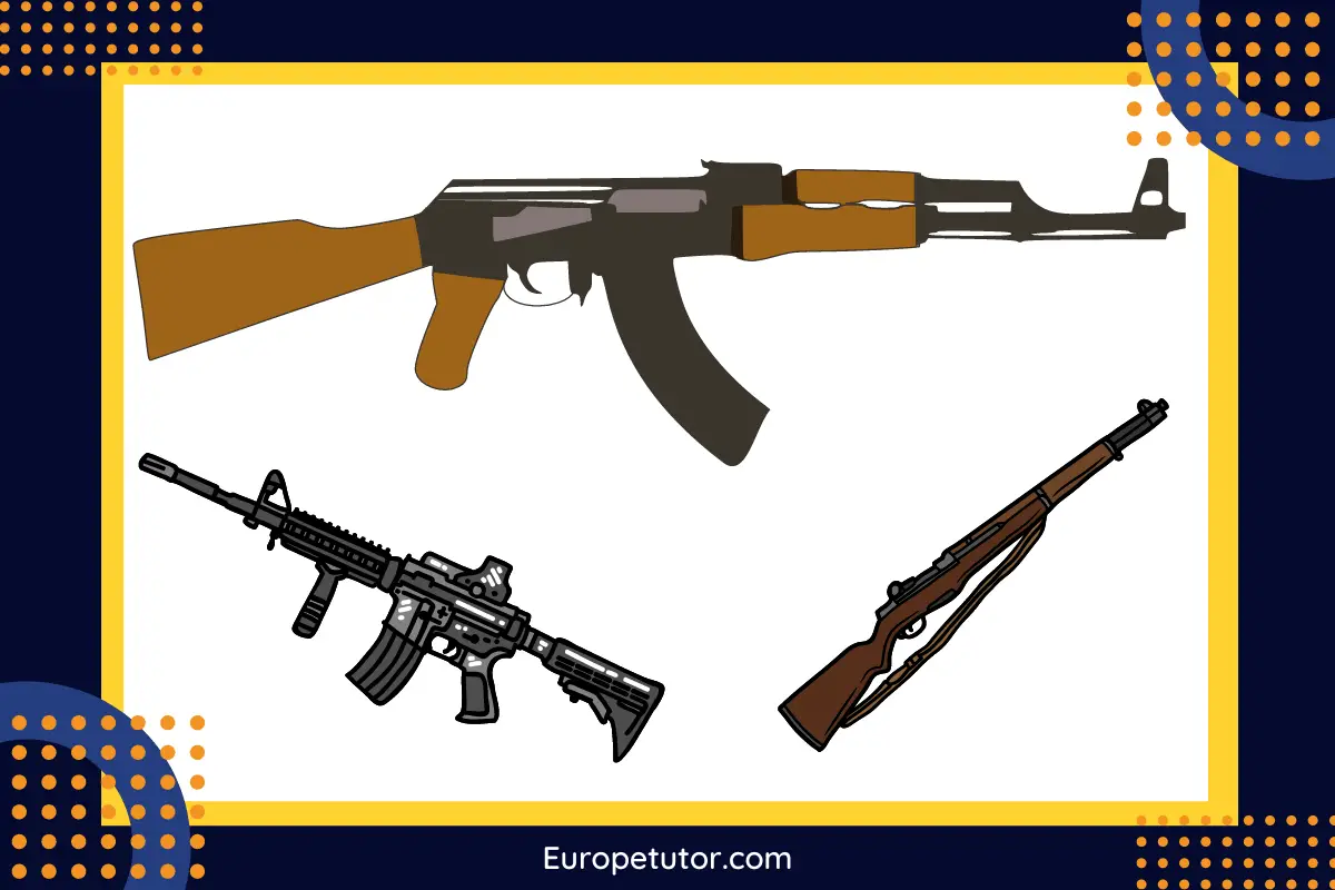 Weapons that could be used for hunting in Portugal